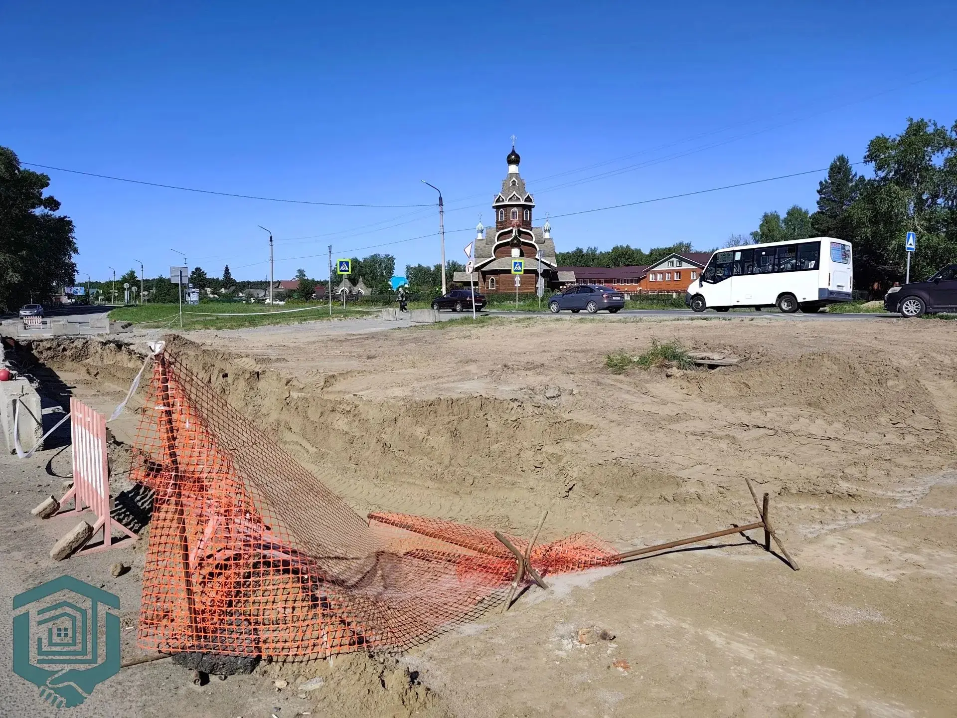 ✅ Завершаем работы по замене участка тепловой сети, идущей к ЦТП больничного городка на улице Борова