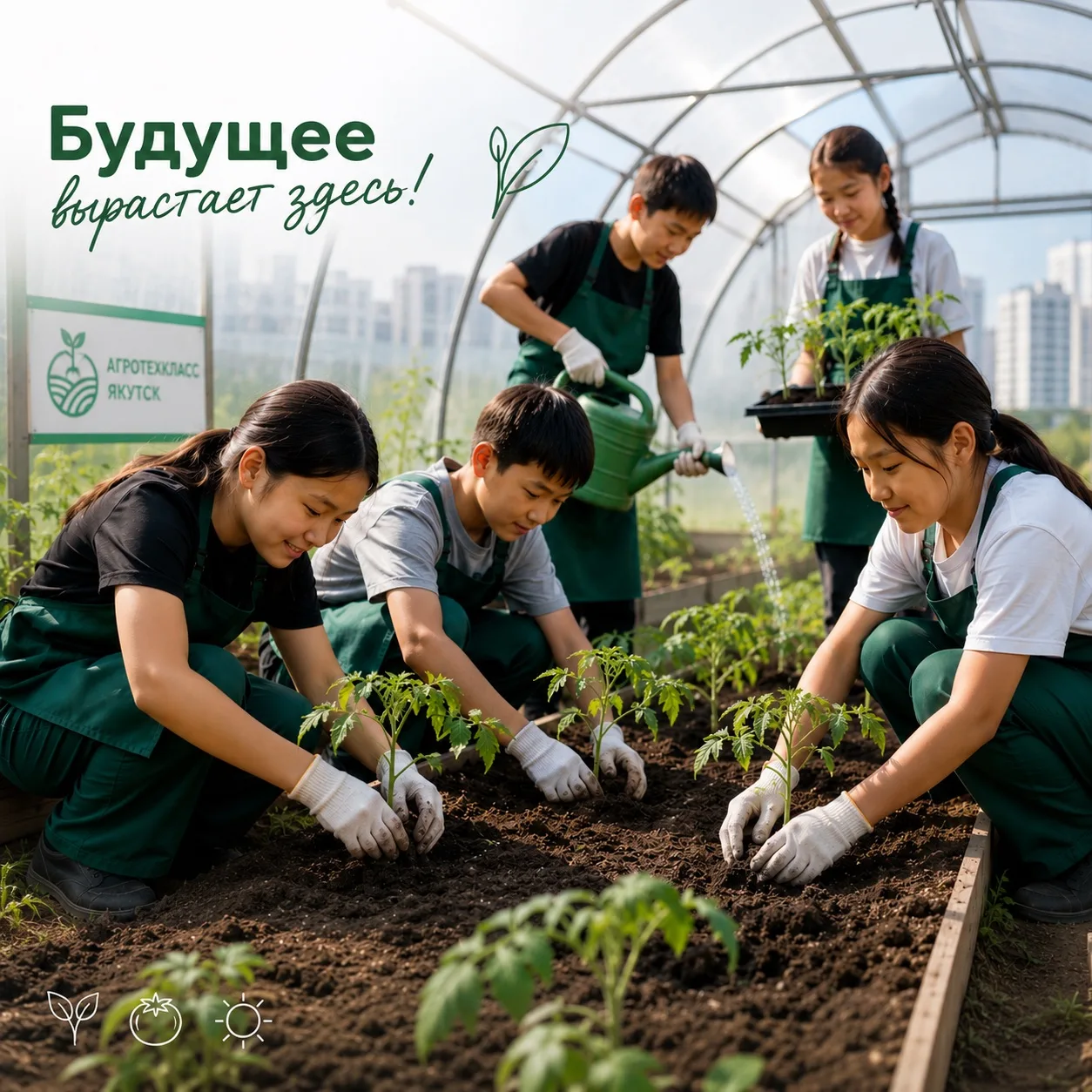 🌱 «Юный агроном» из Якутии: от агрокомплекта - к летнему заработку! 

Представляете, Хатасская школ