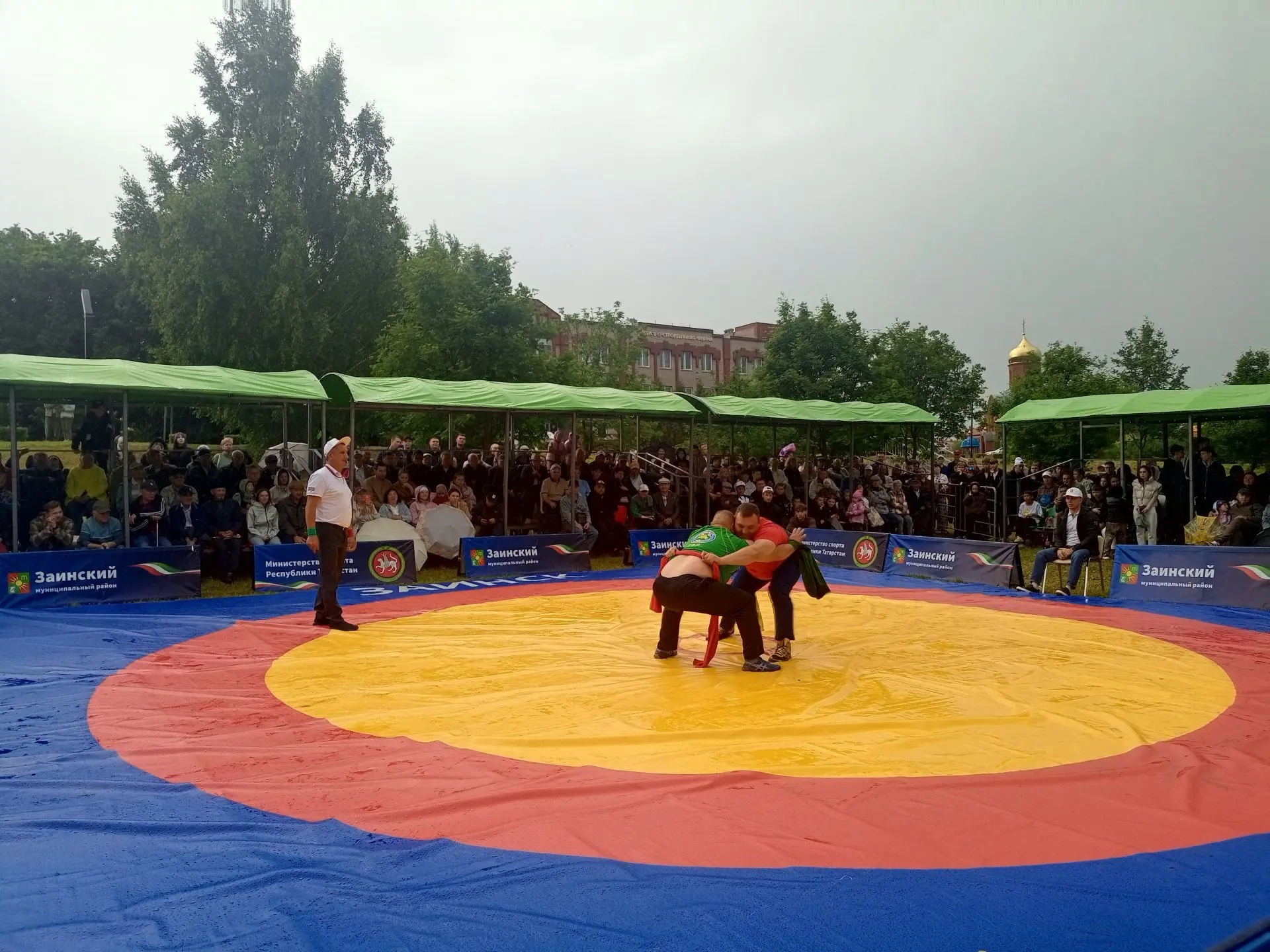 На Заинском Сабантуе прошли спортивные соревнования