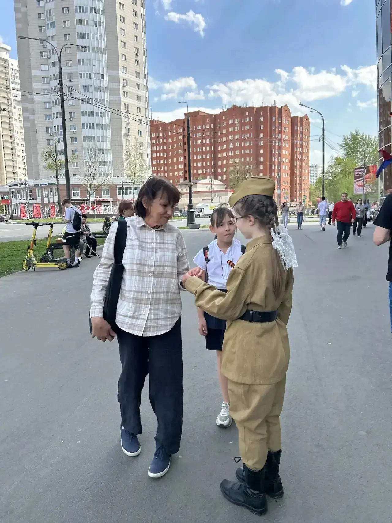 Наши ребята приняли участие в праздничных Всероссийских акциях в честь 81-ой годовщины ВЕЛИКОЙ ПОБЕД