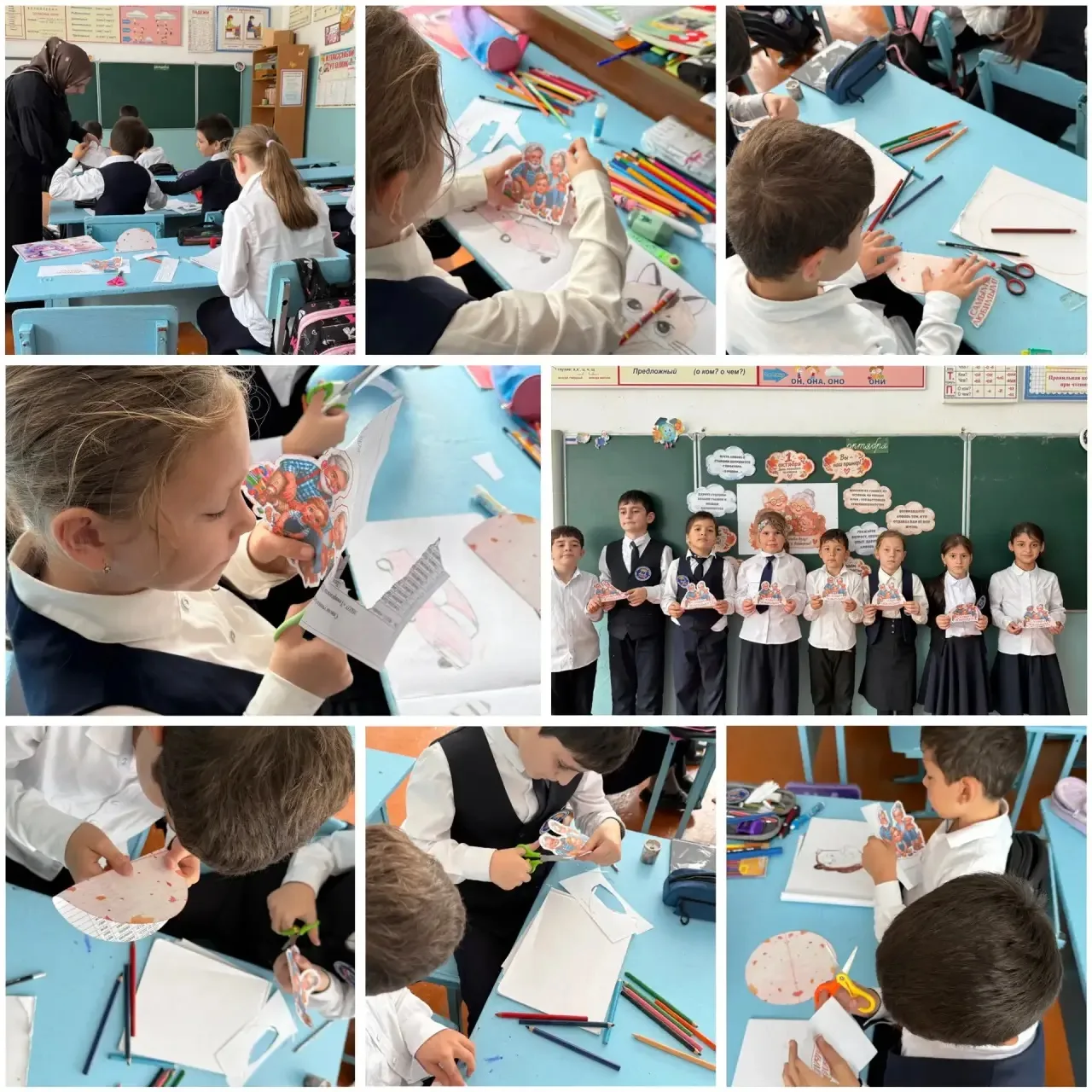 🌷 День пожилого человека в 3А классе 🌷