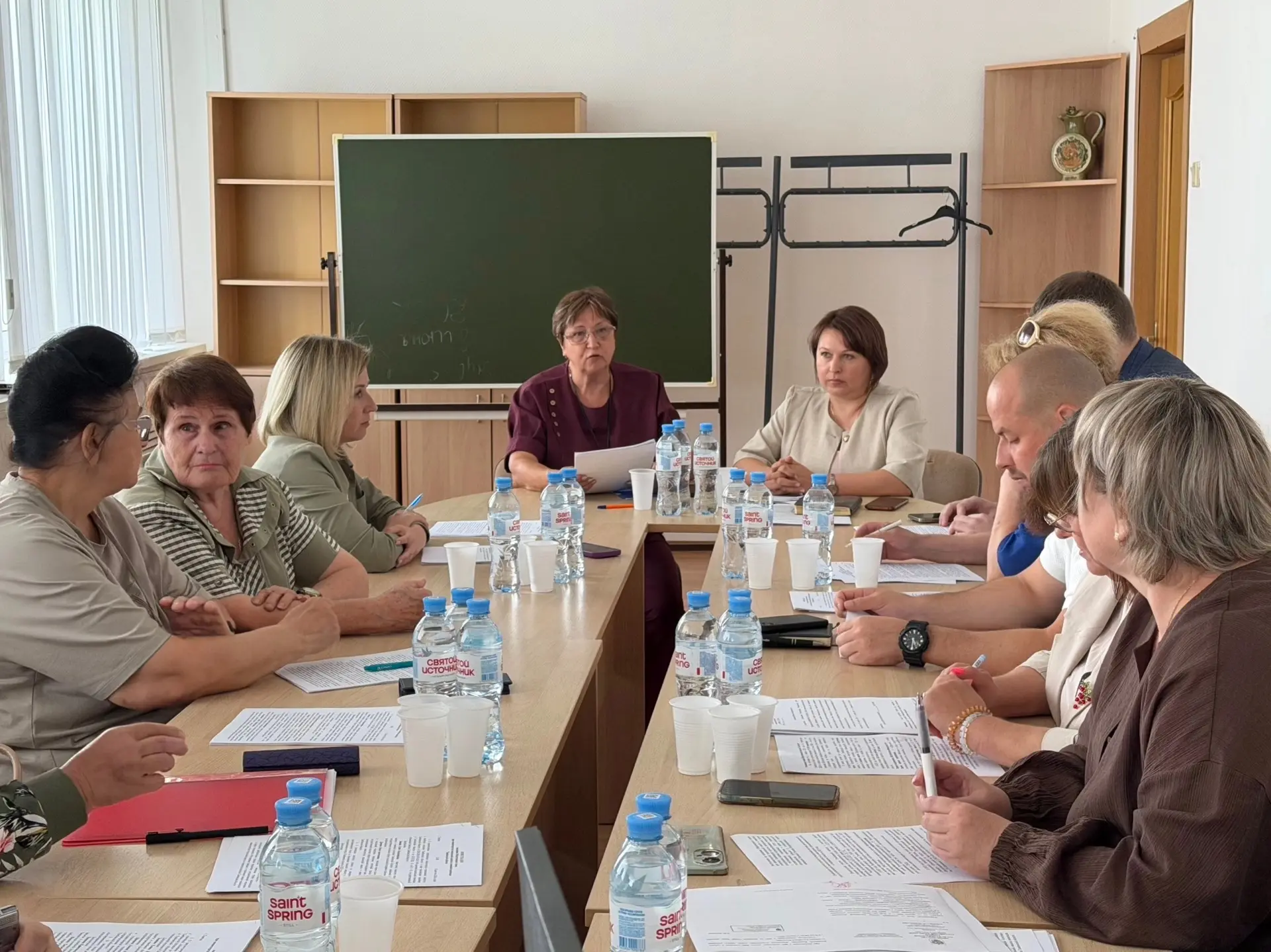 🤝В министерстве социальной защиты и семейной политики Тамбовской области прошло заседа...