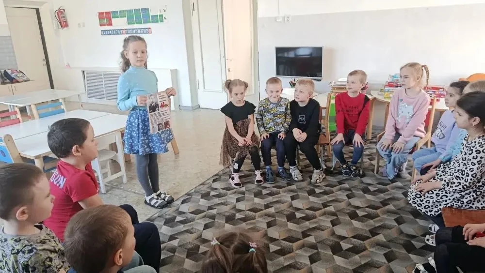 В рамках системы воспитания созидательных качеств "Кино уроки  в школах России" в подготовительной г