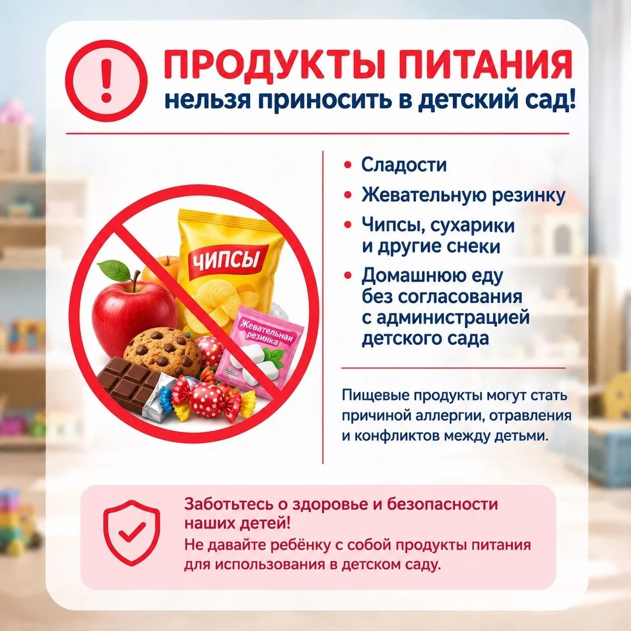 🎉 Внимание, родители! 🎉

Совсем скоро — уже в сентябре — к нам придут новые малыши! 🤗 Для них и и
