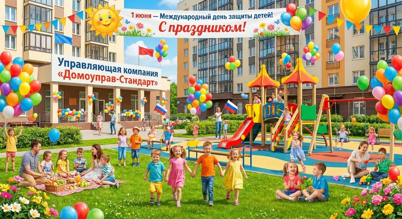 Уважаемые жители!

Сердечно поздравляем вас с Международным днём защиты детей — 1 июня!

Этот светлы