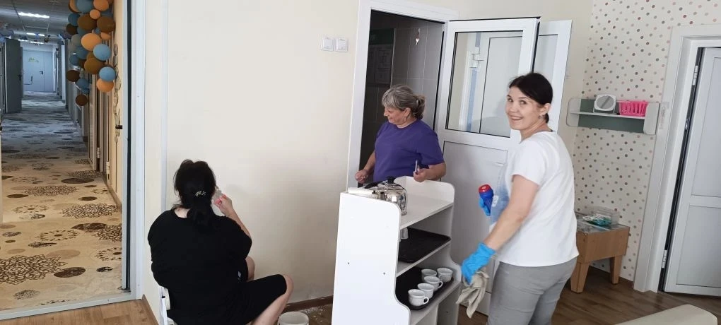 А у нас сегодня начался ремонт🧹