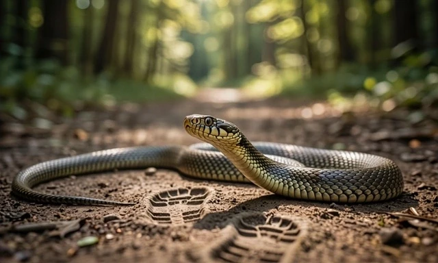 🐍 Брачный сезон змей в России на пике: как не быть укушенным

В июне у рептилий пик брачного сезона