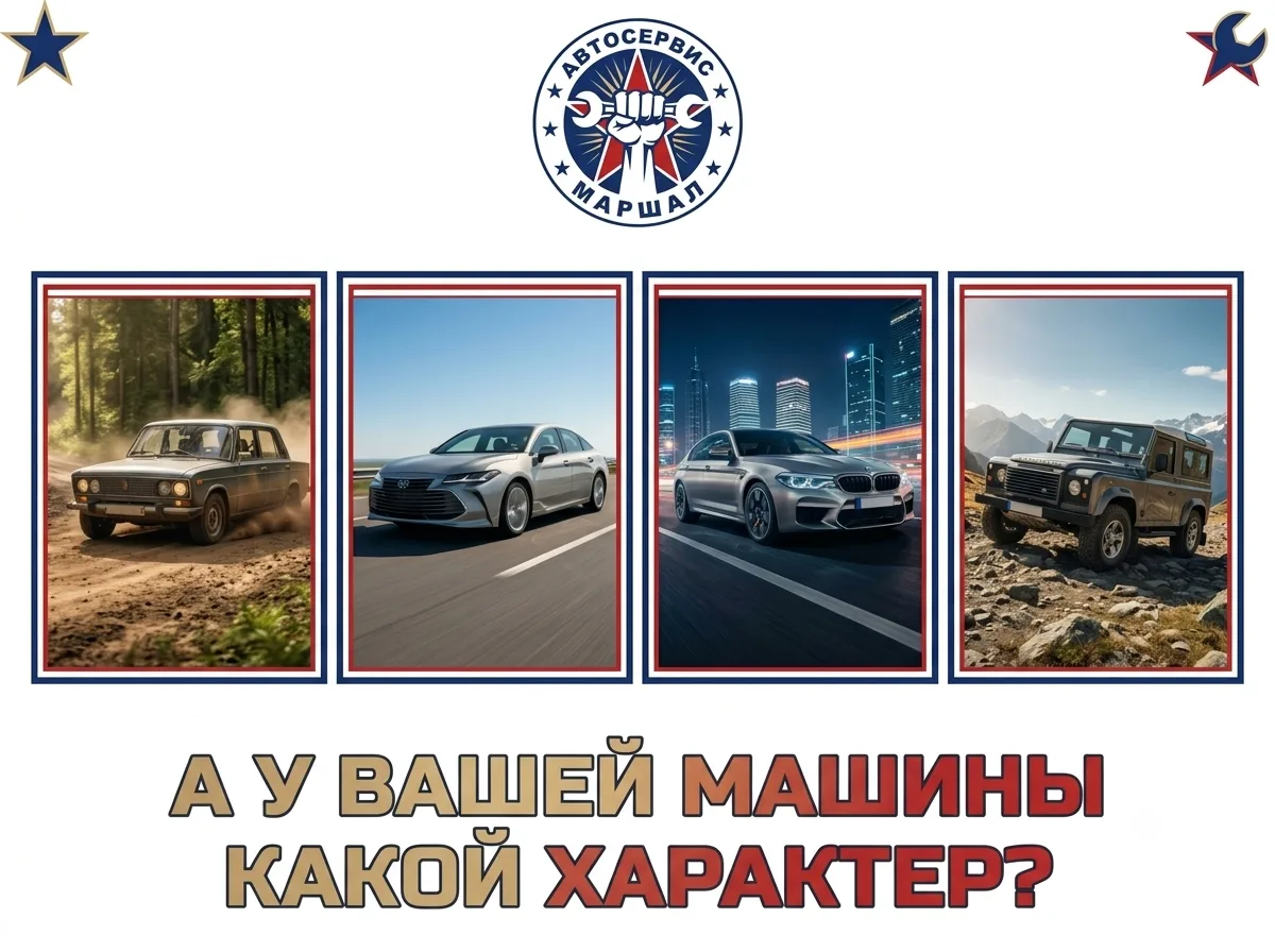 А вы знали, что у каждой машины есть свой характер?