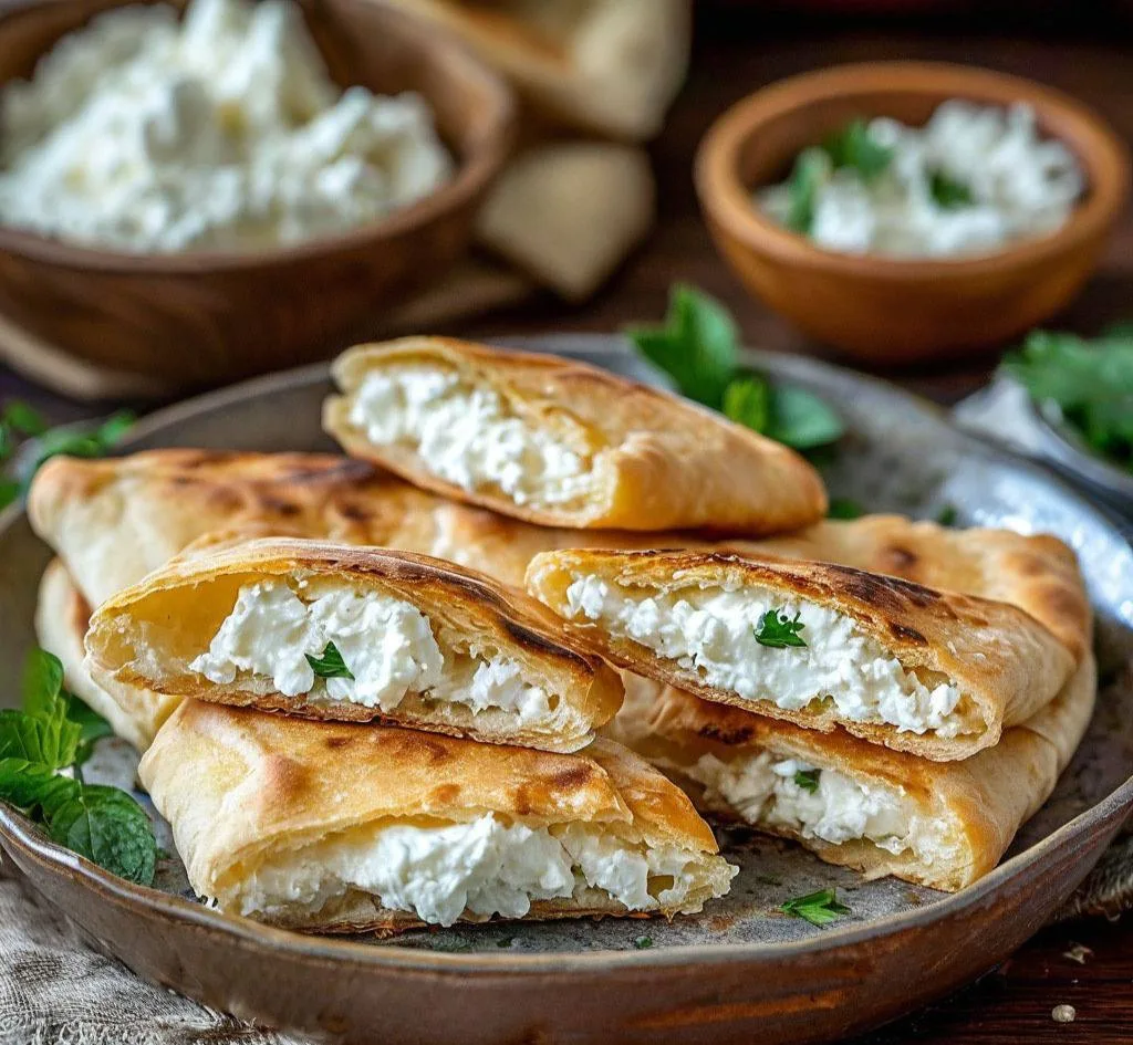 Конвертики с творогом