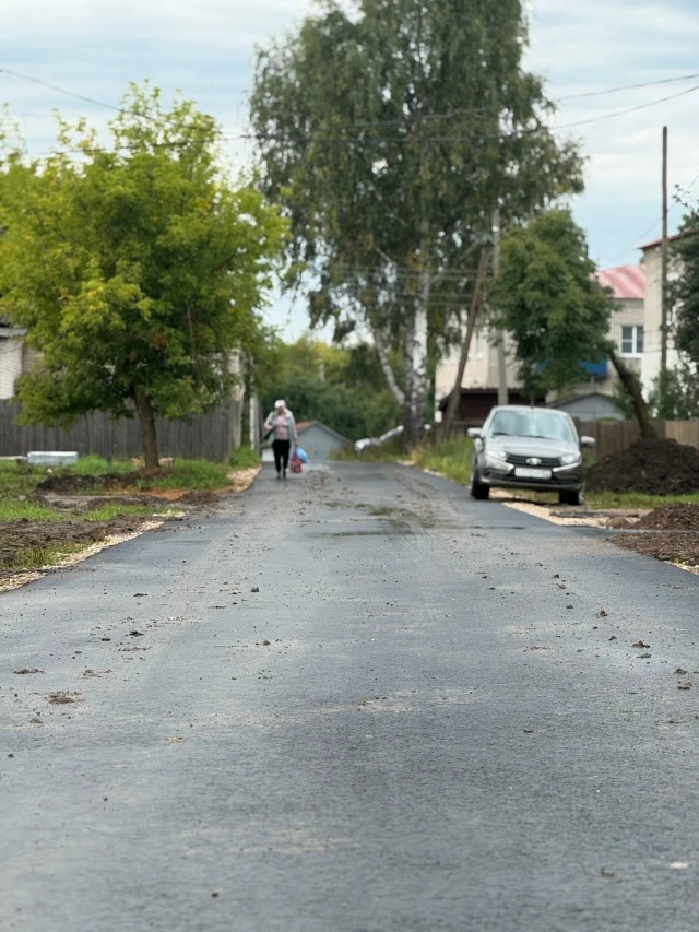 Ремонт участка дороги от улицы Красноармейской до школы был у нас в приоритете. Движени...