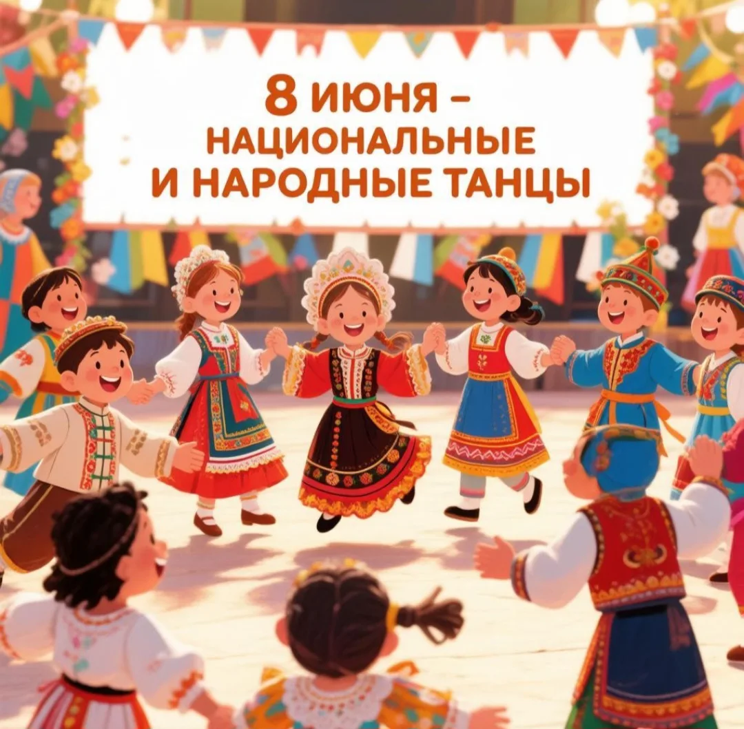 ☀Яркий день в пришкольном лагере: 8 июня посвятили национальным и народным танцам! Ребя...