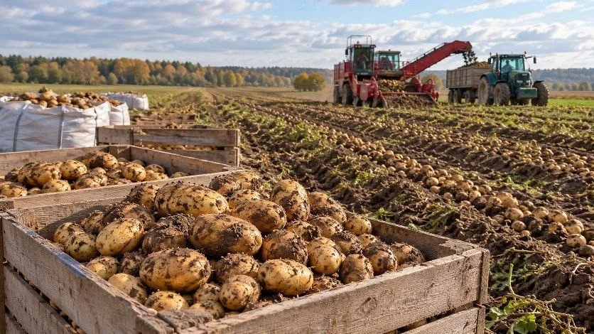 🥔 Тульская область может обновить рекорд по урожаю картофеля