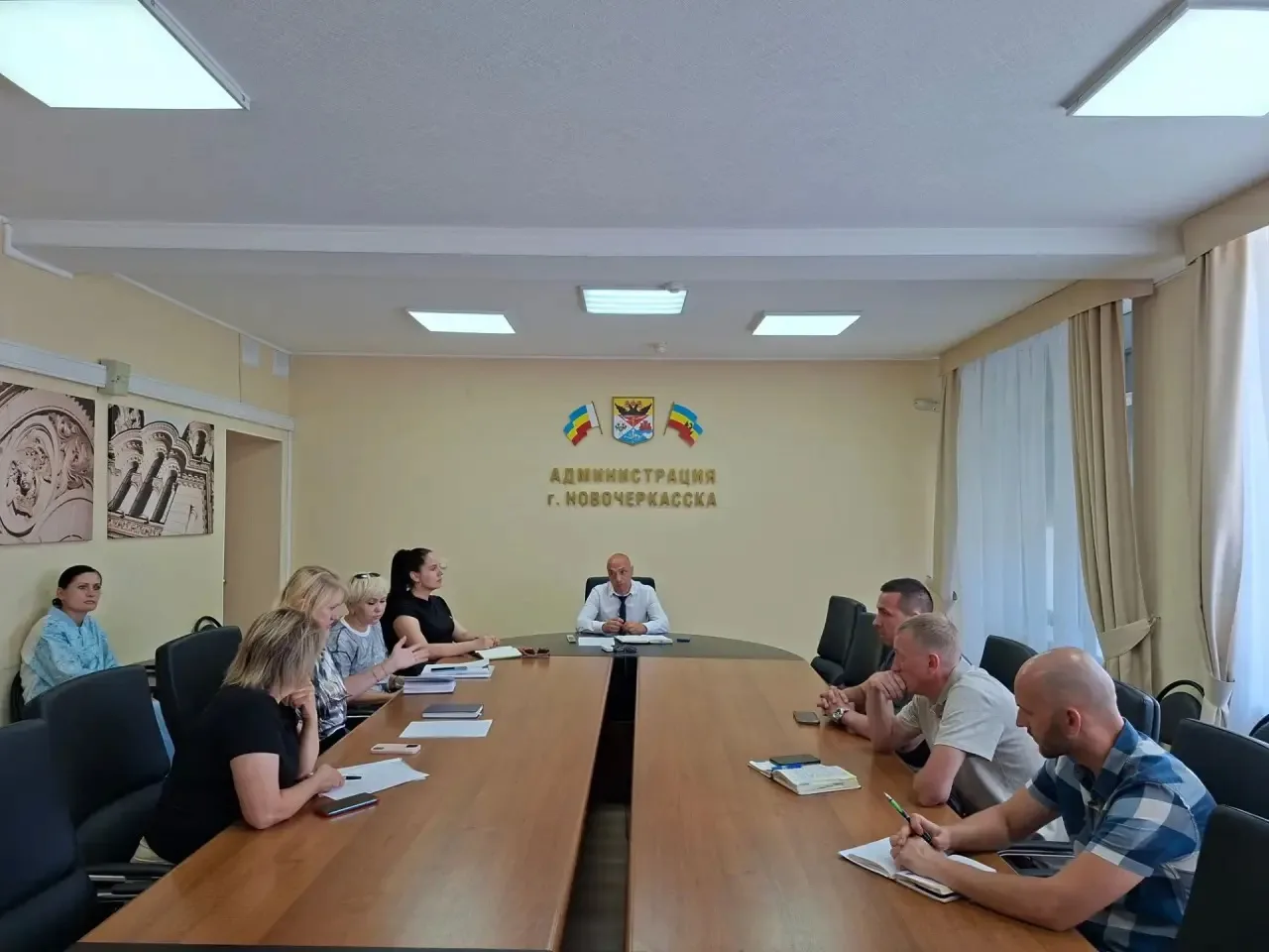 В администрации Новочеркасска состоялось совещание с руководителями управляющих компаний, ТСЖ и ресу