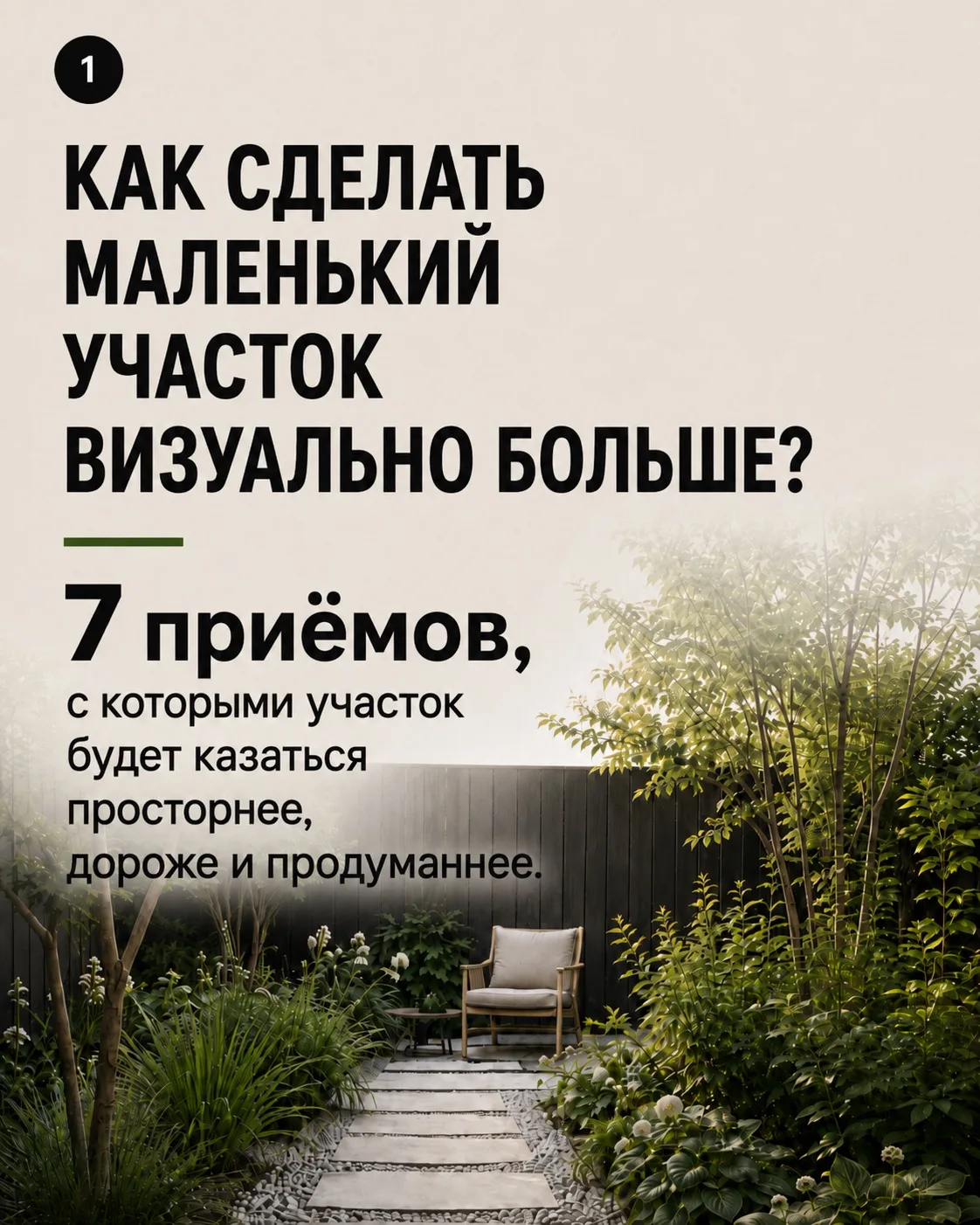 Как увеличить маленький участок, не покупая соседский?