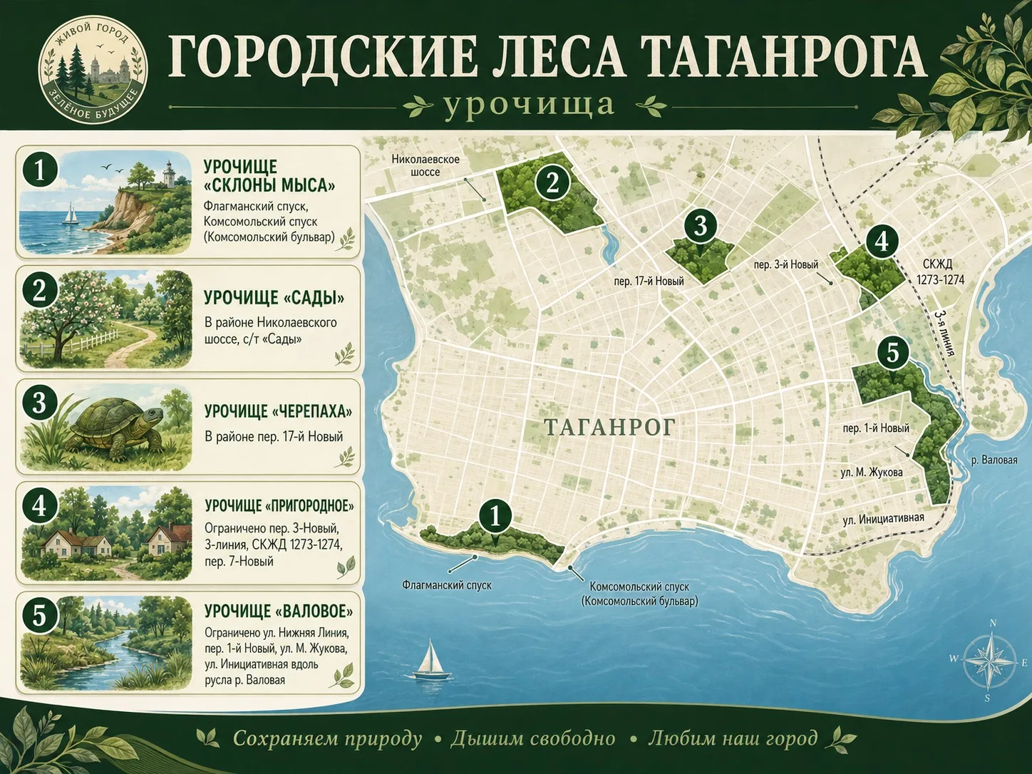 В Таганроге ввели ограничения на посещение лесов изза высокой пожароопасности. 🔥🌲