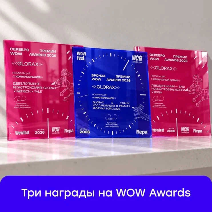 Вчера у GloraX случилось сразу три причины для WOW