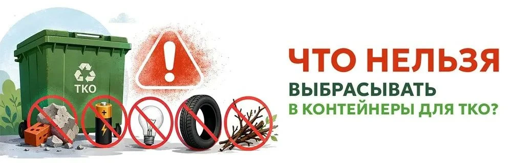 🗑 Важно: что можно и нельзя выбрасывать в контейнеры — и кто это вывозит