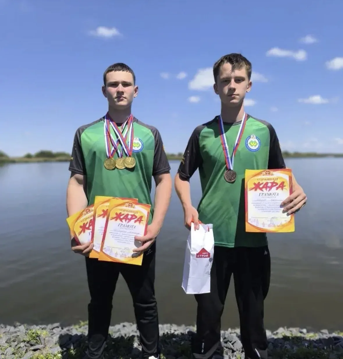 🏆🇷🇺 12 июня, в День России, в станице Староминской состоялся фестиваль по силовым ви...