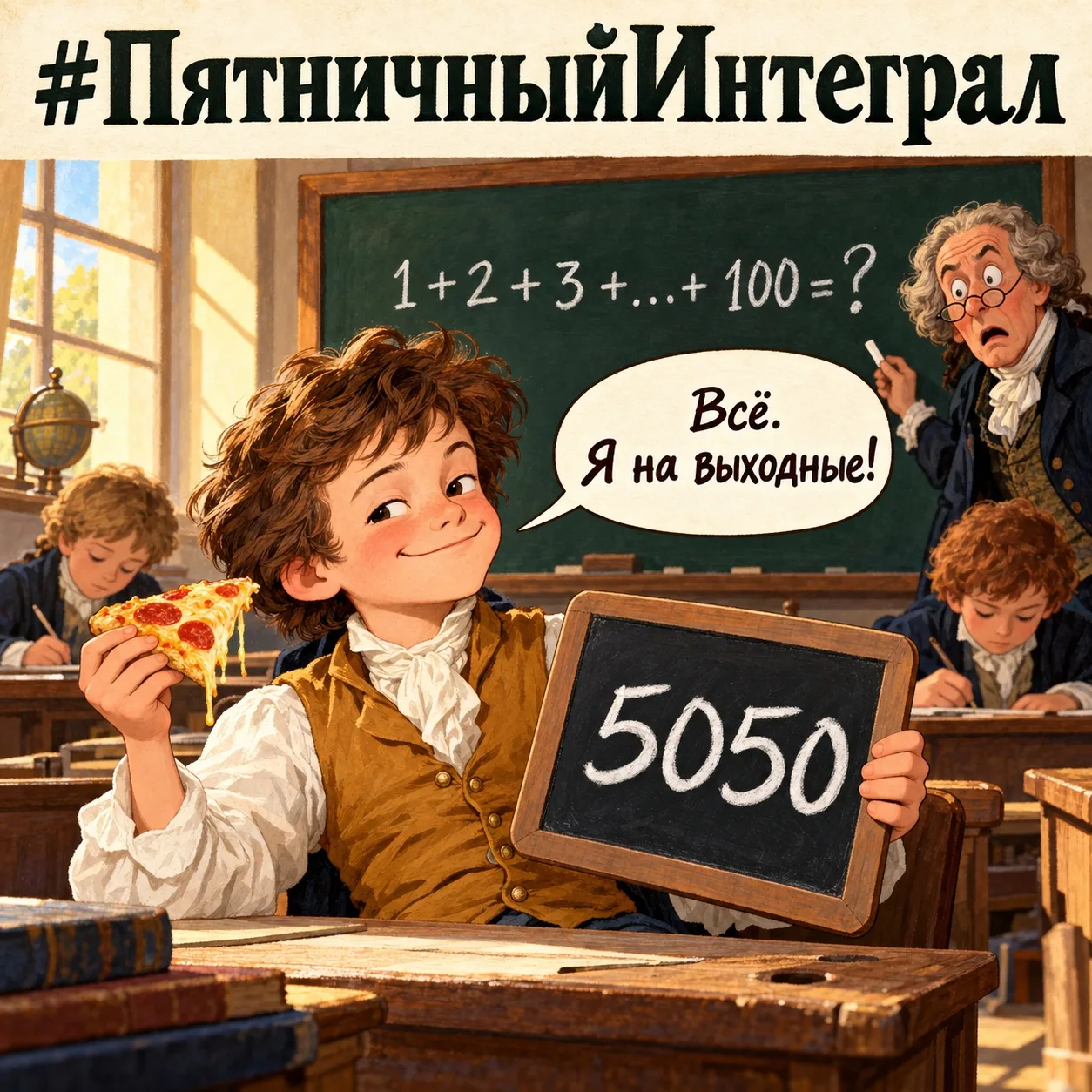 🍕 Рубрика: #ПятничныйИнтеграл