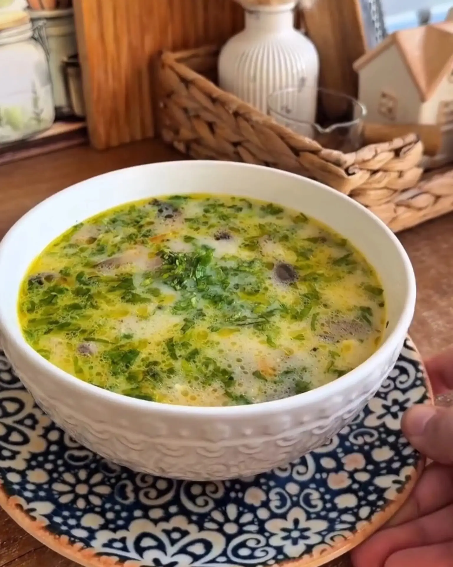 Сырный суп с курицей 🍗 🧀