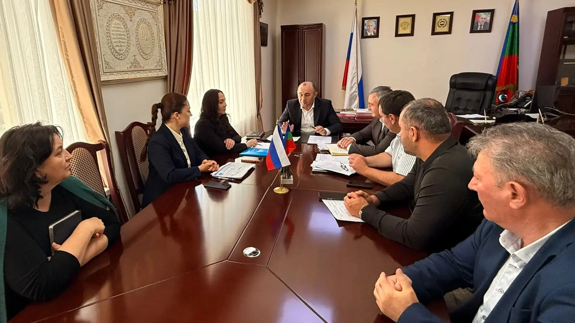 ⚡️Руководитель Управления Росреестра по КЧР Аминат Батчаева совместно с Главой Малокара...
