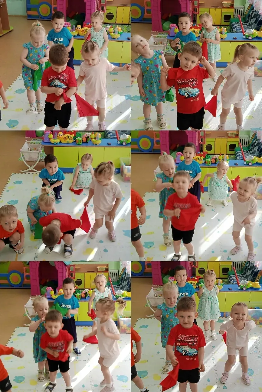 🎉Делаем зарядку 🎉
 
Каждый день по утрам 😉
💪Делаем зарядку, 
Очень нравится нам 👍
☺️Делать по п