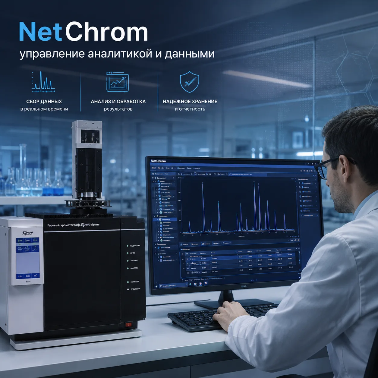 Как создавалась NetChrom: собственное ПО как часть хроматографической системы

Многие производители 