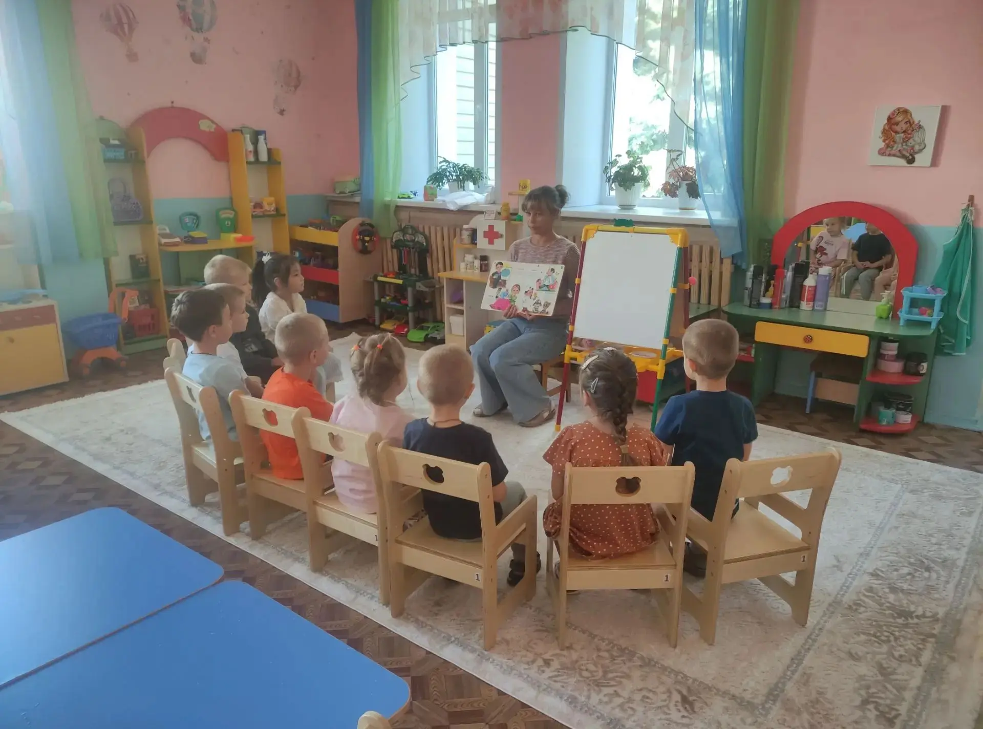 В группе «Ромашки» прошел  тематический день, посвященный миру профессий. Основная цель...