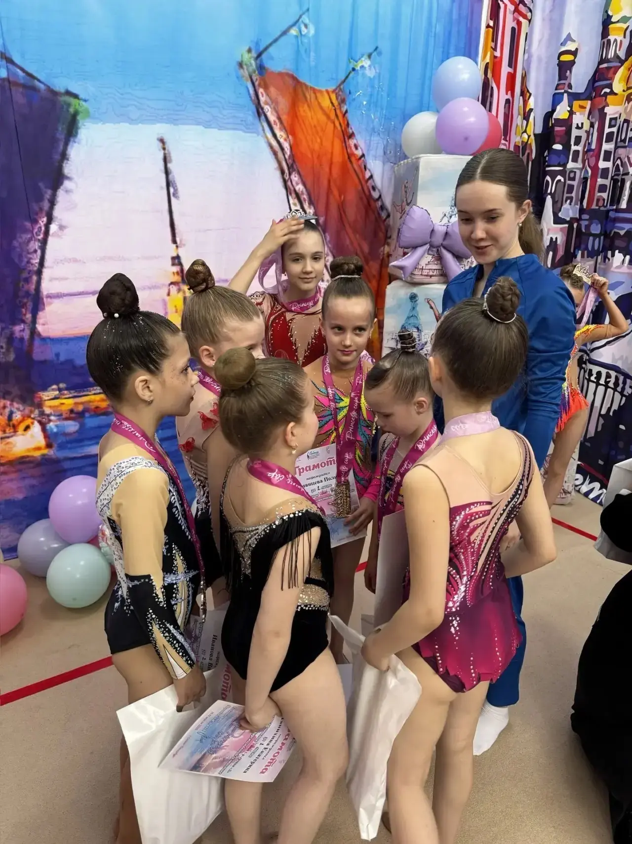 Успехи гимнасток студии «Грация» на всероссийских соревнованиях «Princess Cup 2026» 18 и 19 апреля п