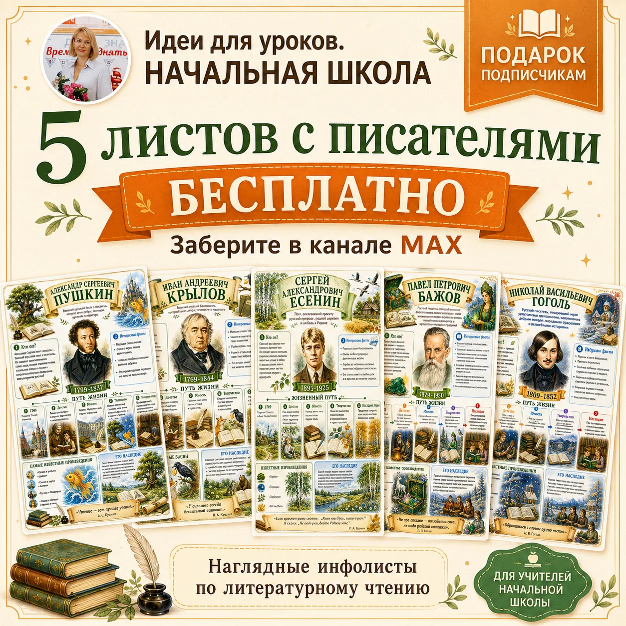 👋 Добро пожаловать в канал «Идеи для уроков. НАЧАЛЬНАЯ ШКОЛА»!