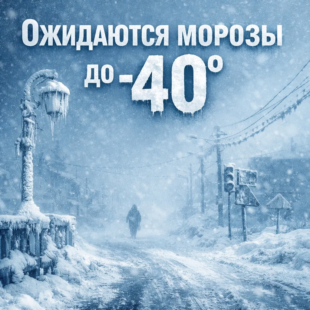 Уважаемые Юрюзанцы! По данным Челябинского ЦГМС, ночью и утром 15 января местами в Челя...