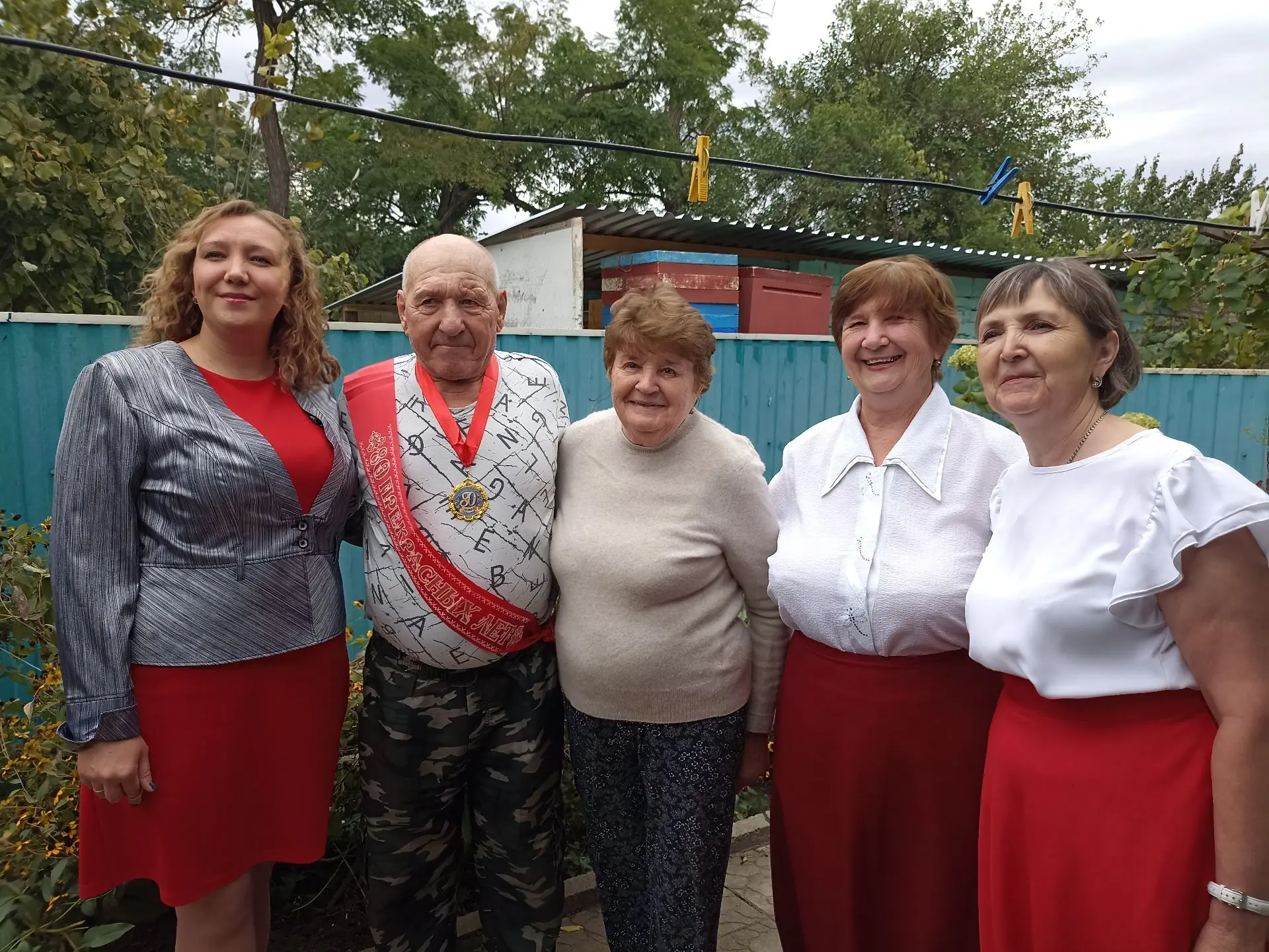 28 сентября особенный день для нашего села: свой 80-летний юбилей отметил Владимир Митр...