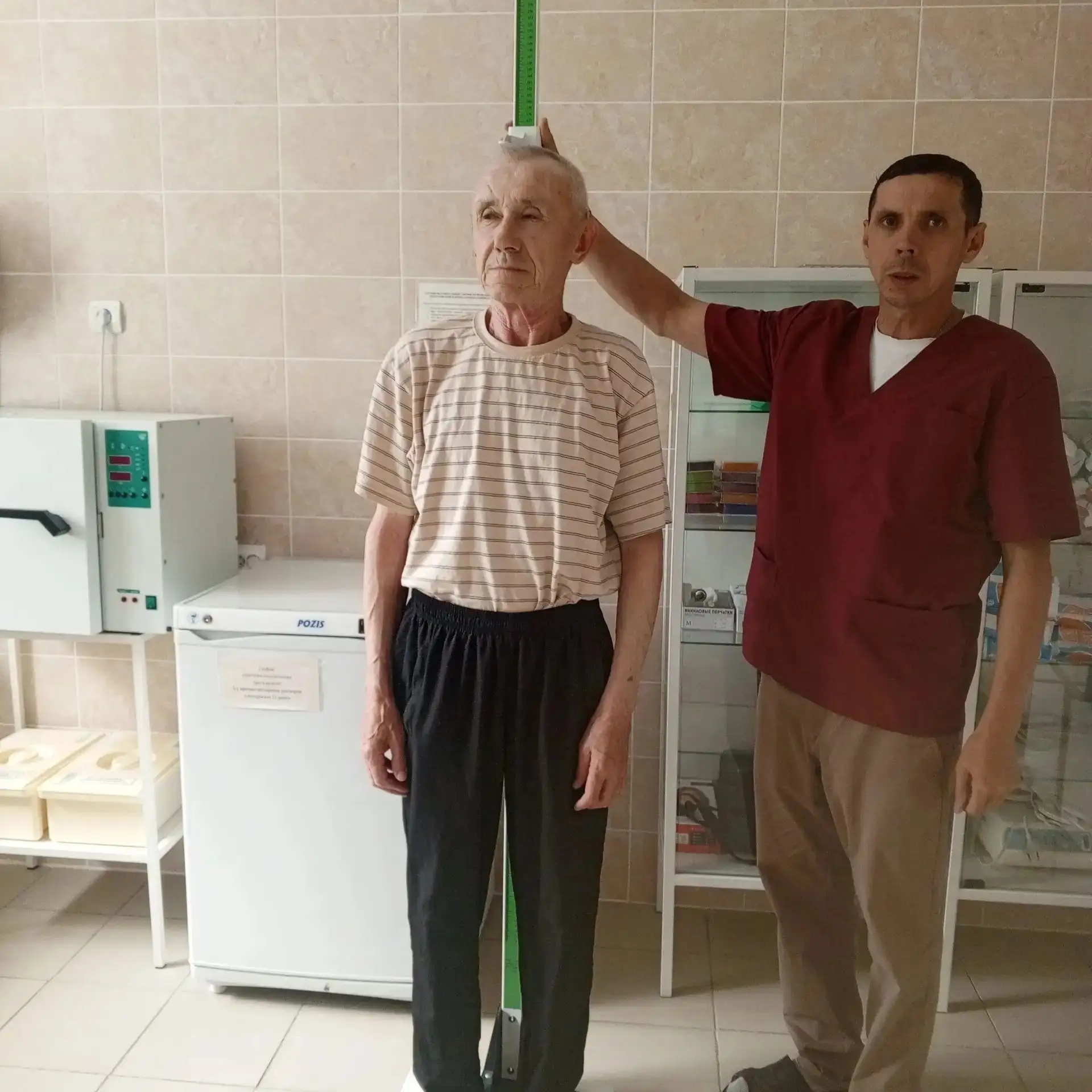 💊Сегодня наши медицинские работники провели антропометрию, в ходе которой были измерены основные па