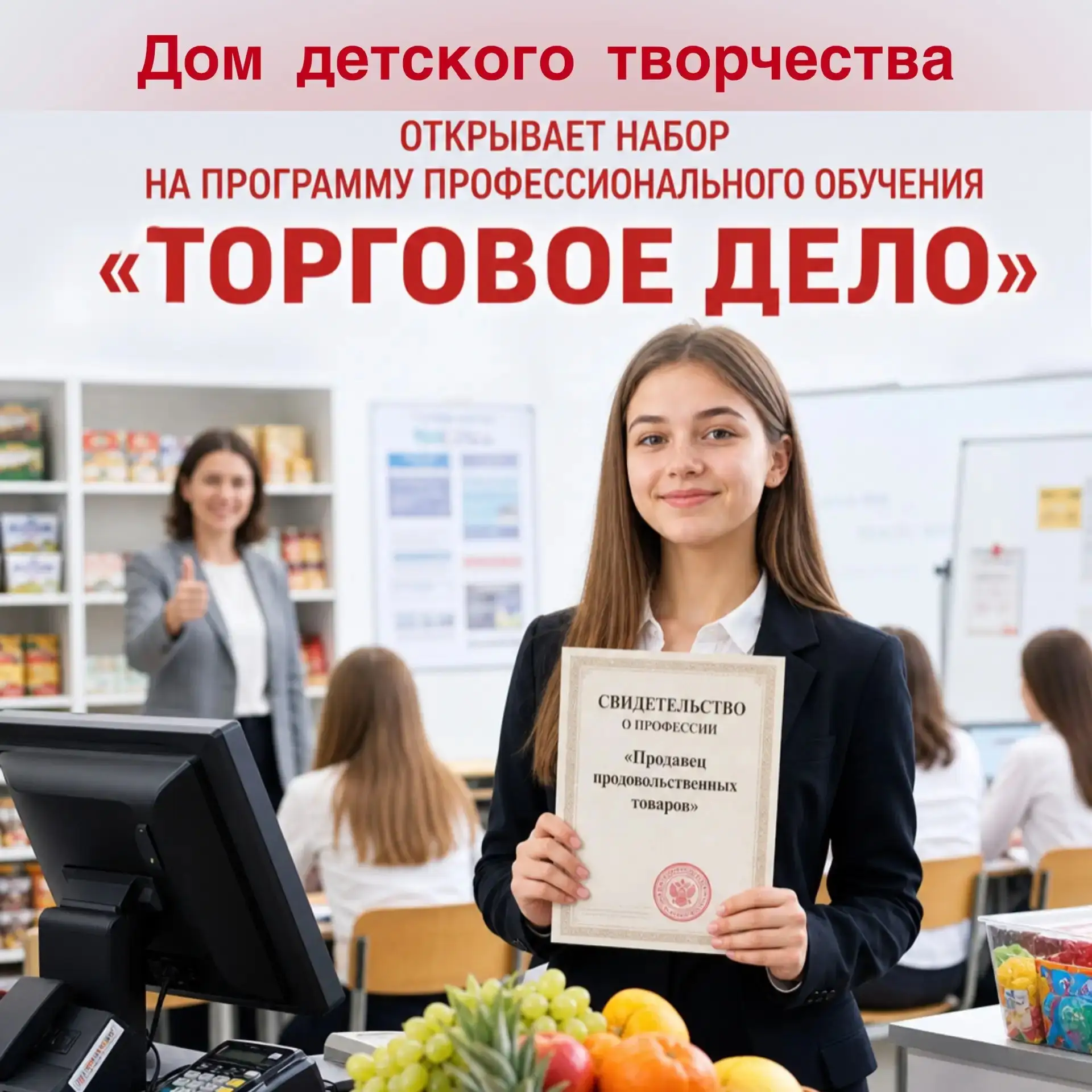 Дом детского творчества приглашает учащихся 8–11 классов Спасска-Дальнего на программу ...