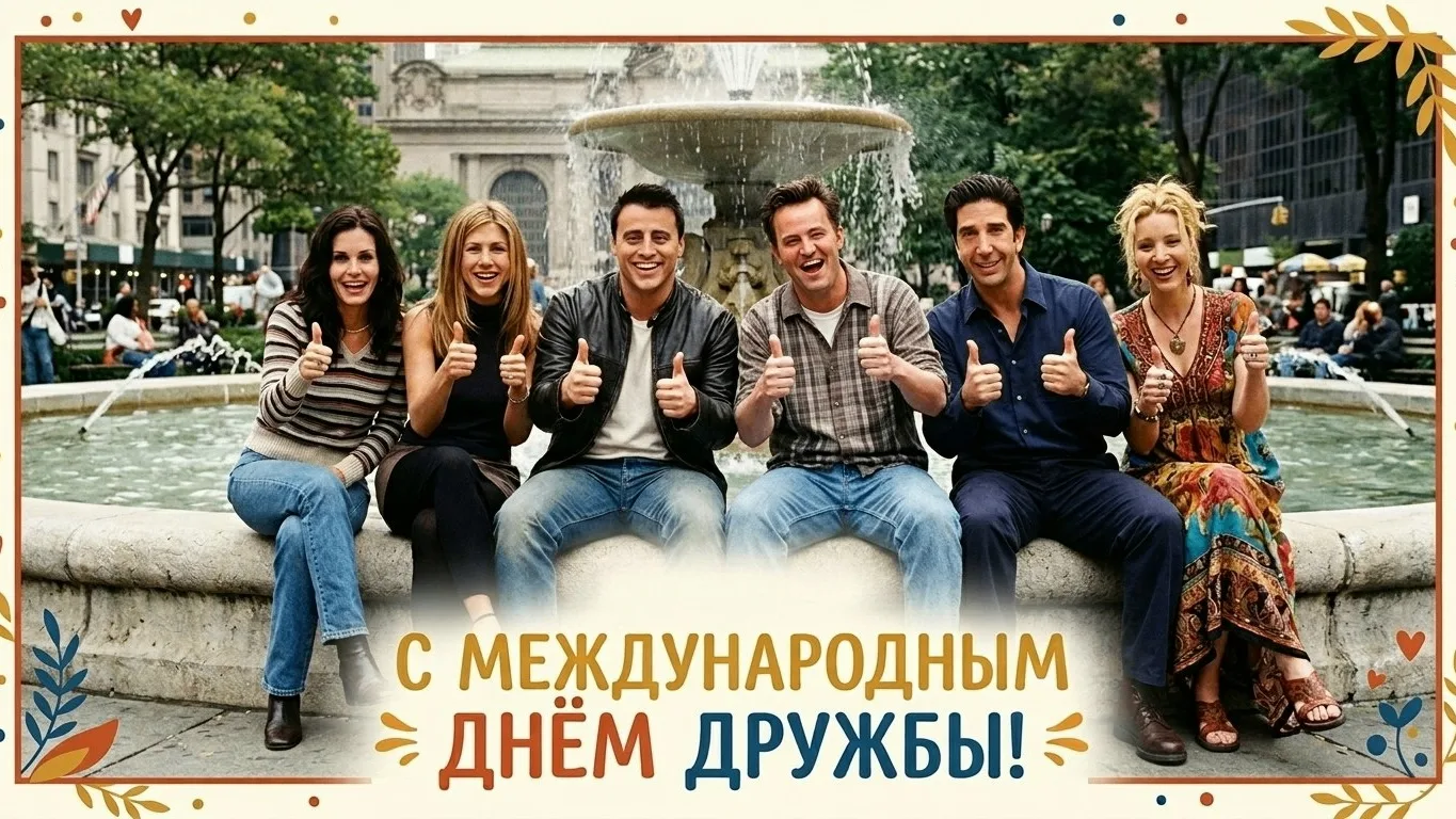 30 июля в мире отмечают Международный день дружбы. Желаем всем отличных друзей, с которыми никогда н