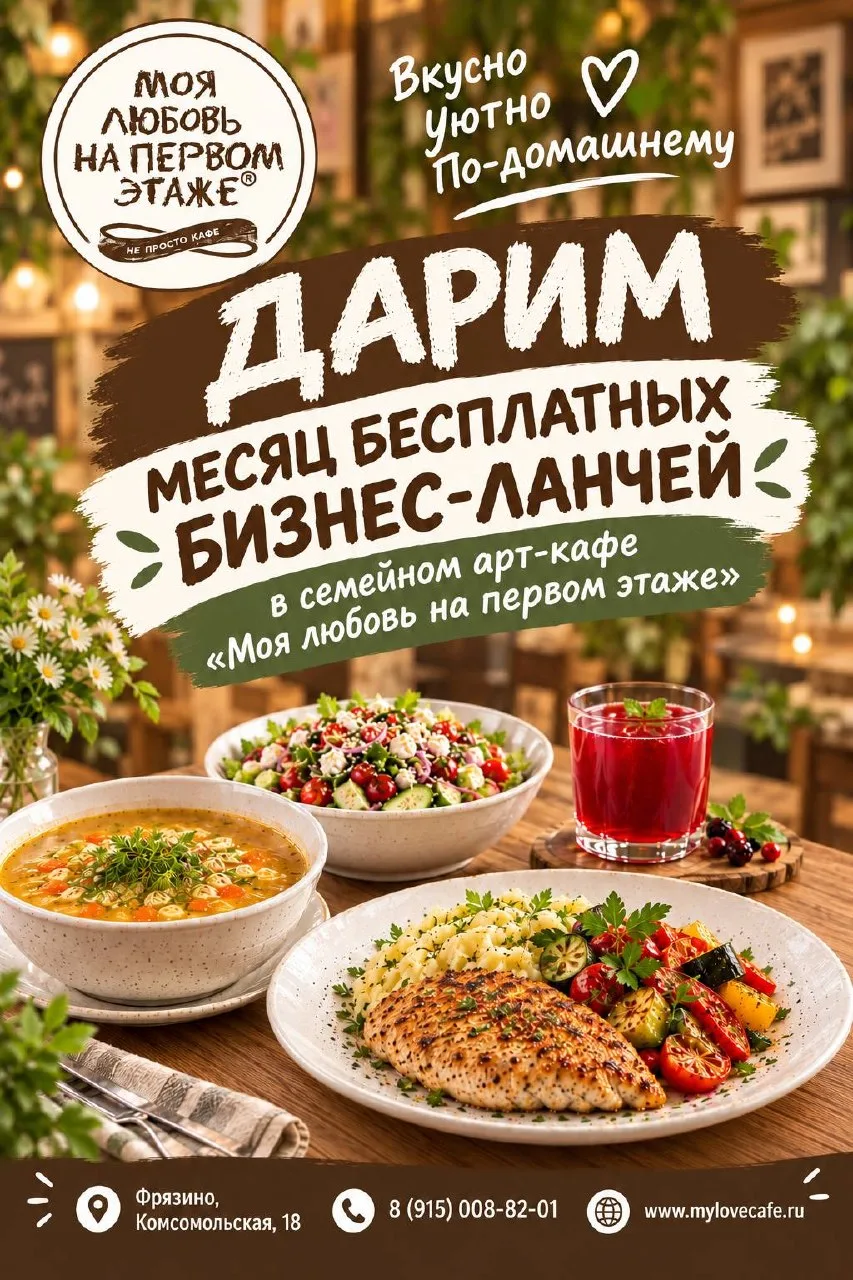 🍽️ Фрязино, внимание!