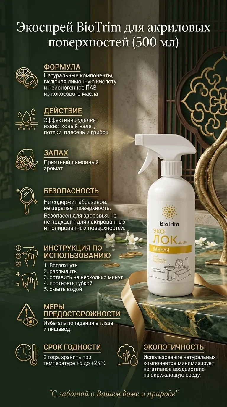#экоспрейдляакриловыхповерхностей
