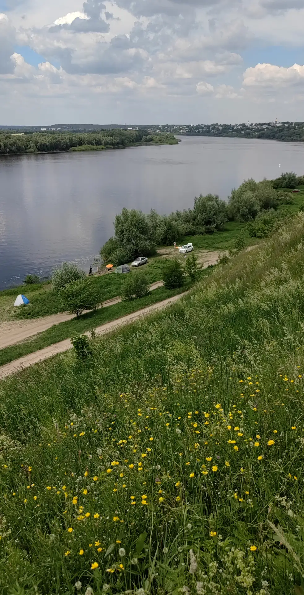 🌼 Окский берег, тихий берег,