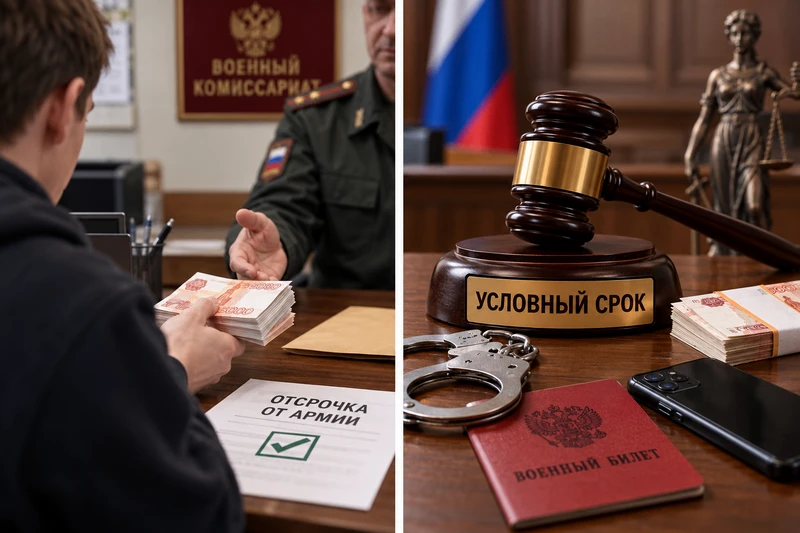 ⚖️ В Каменске-Шахтинском экс-сотрудник военкомата получил условный срок за «отсрочку»