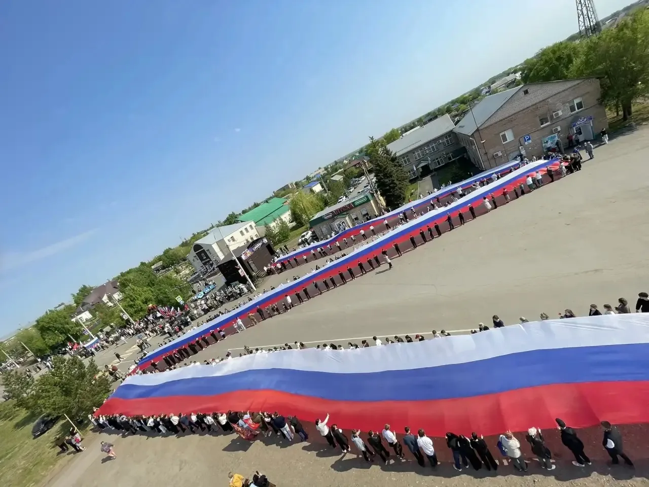 День Победы: память, гордость, единство  Сегодня в Подгородне-Покровском сельсовете проходят  торжес