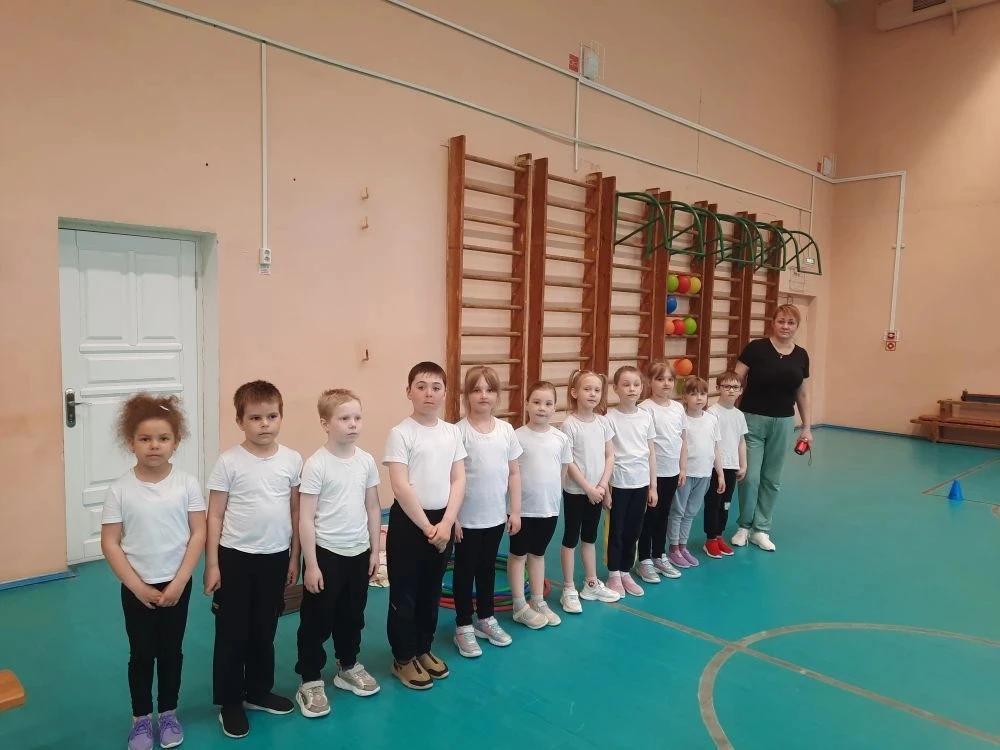 🤾⛹️13 мая на спортивную площадку вышли самые юные участники — ребята из подготовительной группы дет
