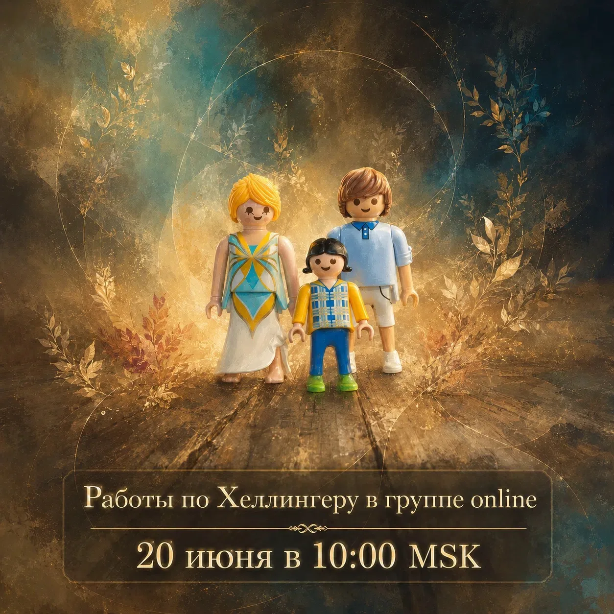 📢 20 июня, в субботу, в нашей школе пройдут групповые работы по Хеллингеру online с Ириной Владыкин