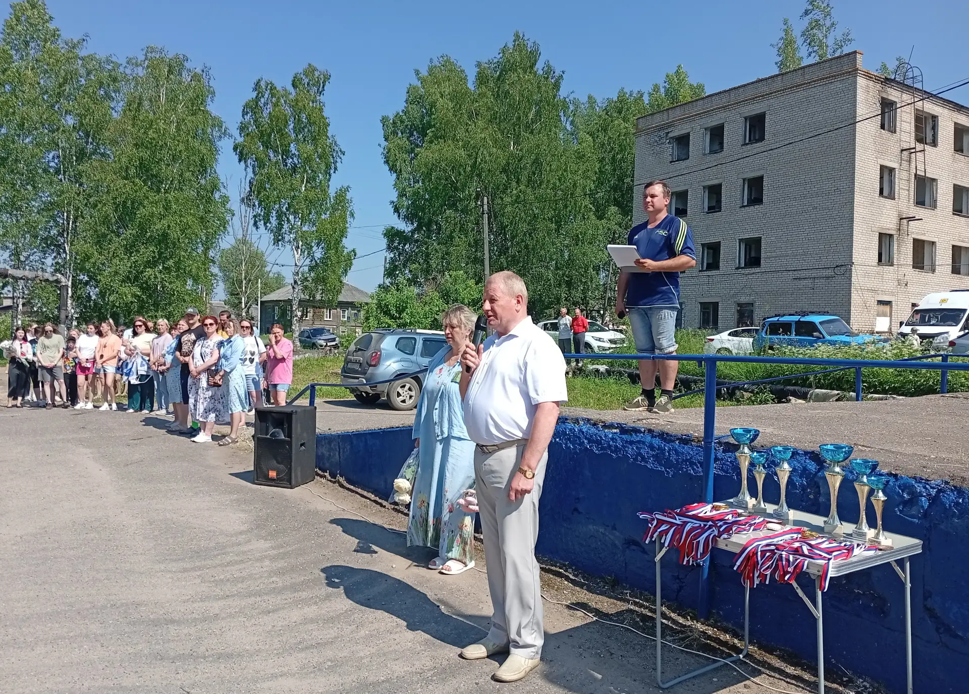12 июня на базе Краснохолмской спортивной школы прошло физкультурно-оздоровительное мно...