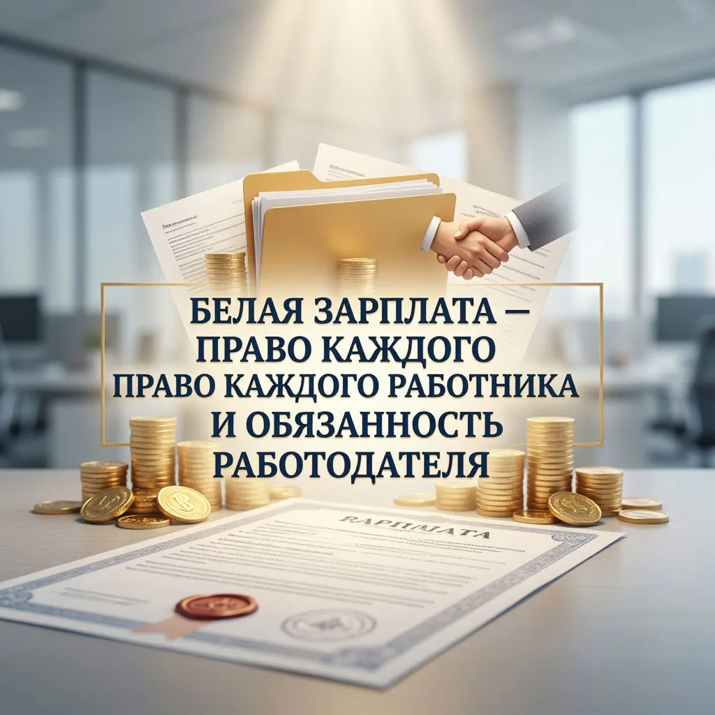 📢 Белая зарплата – право каждого работника и обязанность работодателя!