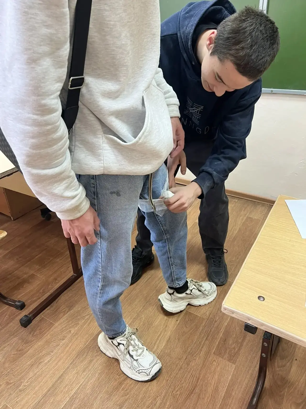 По следам Мужества: как в нашей школе прошёл патриотический квест!
