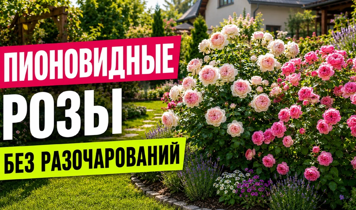 🌹 Пионовидные розы: как выбрать сорт, который не подведёт

Советы от студии ландшафтного дизайна AR