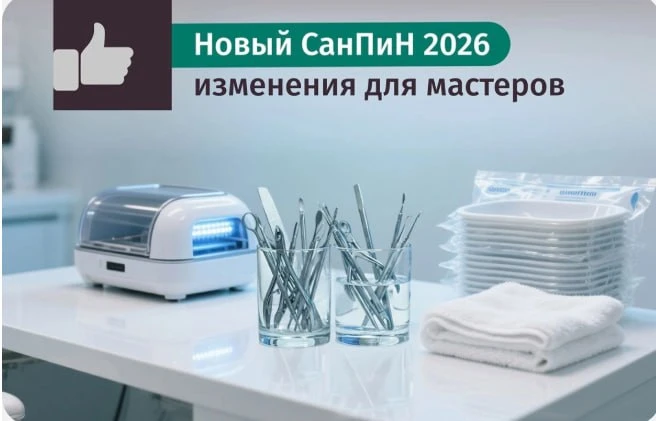 💅 Маникюр и педикюр: новые санитарные правила с 1 сентября 2026 года
