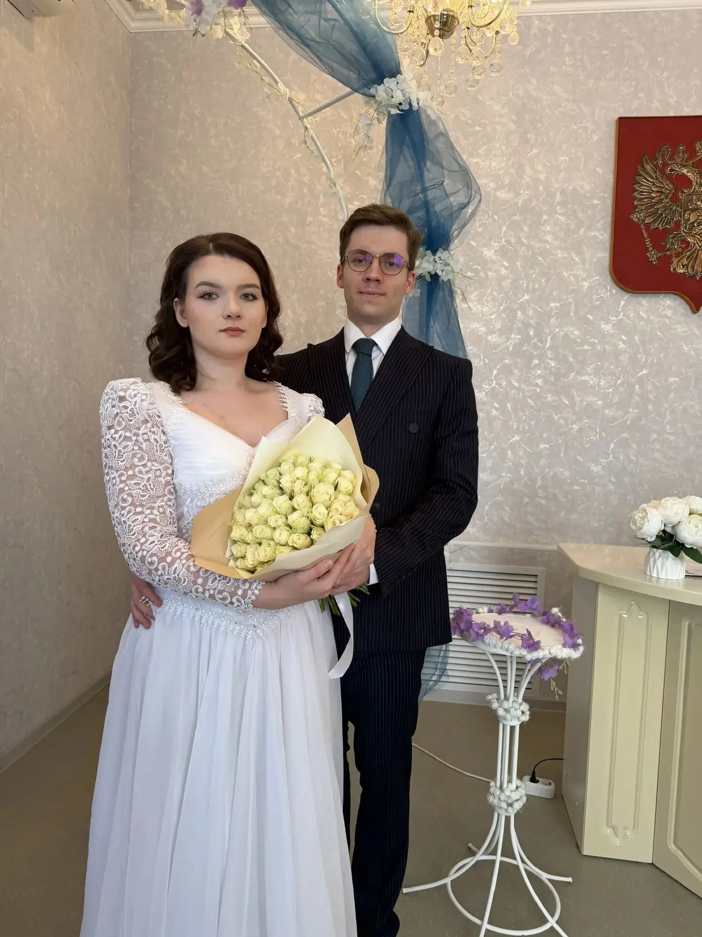 Свадебный день в городе Рыбное