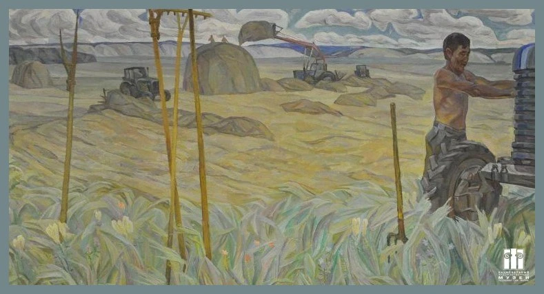 🔶 Картина дня:

Корякин Иннокентий Дмитриевич
Сенокос. 1976
Холст, масло. Из собрания НХМ РС (Я)