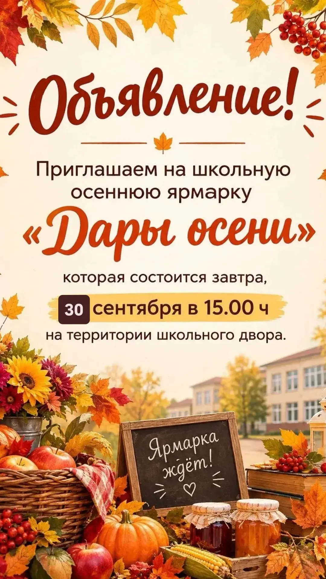 «Уважаемые учащиеся и родители!